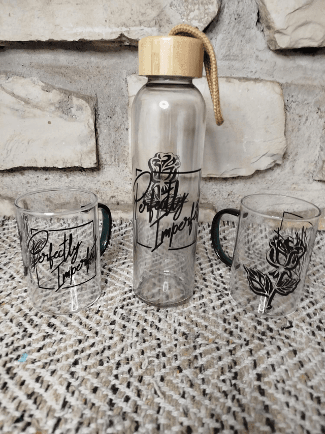 Mug &amp; bouteille perfect imperfect 